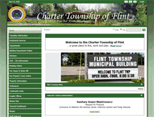 Tablet Screenshot of flinttownship.com